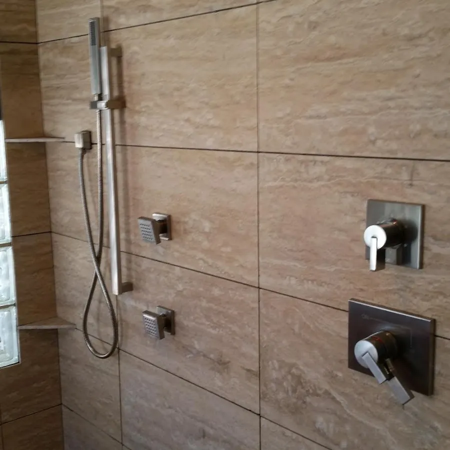 Shower fixture installation for Water Heater Replacement in Wimauma